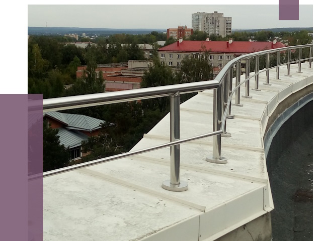 Парапеты и ограждения кровли в Георгиевске от 4999 руб.