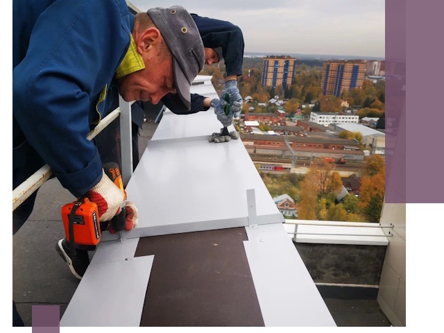 Монтаж парапетов в Георгиевске — установка прочных металлических ограждений