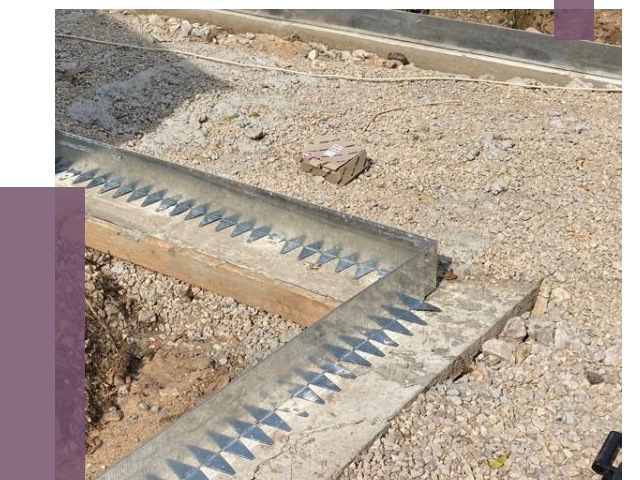 Нержавеющие бордюры в Георгиевске от 4844 руб. под ключ | ПРОЛЁТ-Грг