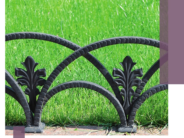 Декоративные металлические бордюры под ключ в Георгиевске