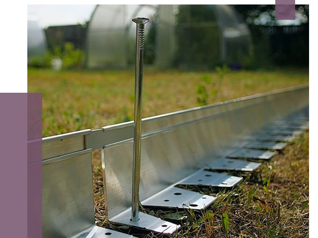 Металлические бордюры для газона в Георгиевске от 4329 руб. | ПРОЛЁТ-Грг