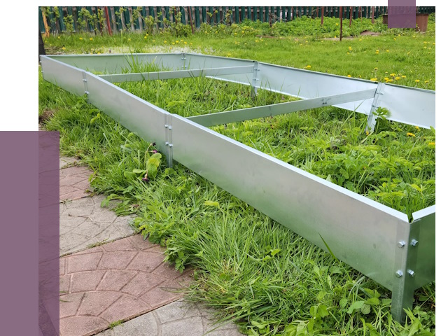Металлические бордюры для грядок в Георгиевске от 1804 руб. 