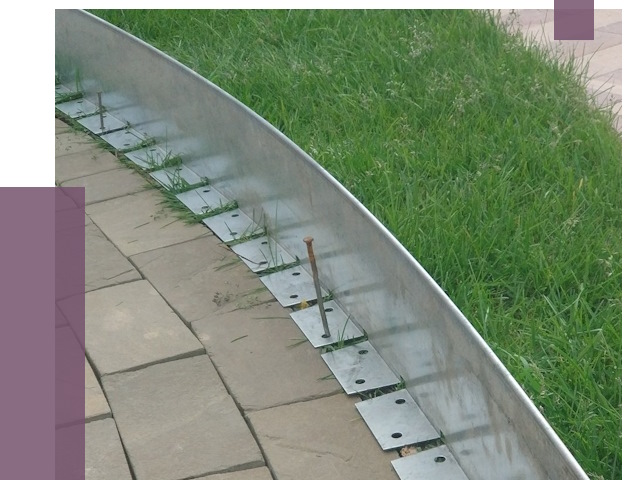 Металлические бордюры для тротуаров в Георгиевске от 8761 руб.