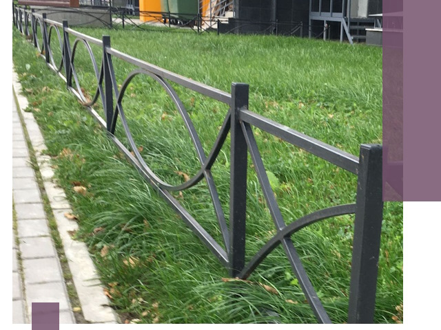 Газонные ограждения из металла в Георгиевске — монтаж и продажа