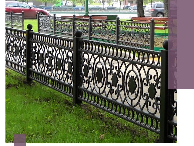 Секционные газонные ограждения под ключ в Георгиевске