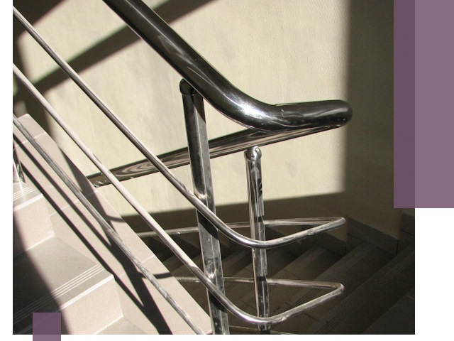 Поручни из нержавеющей стали под ключ в Георгиевске