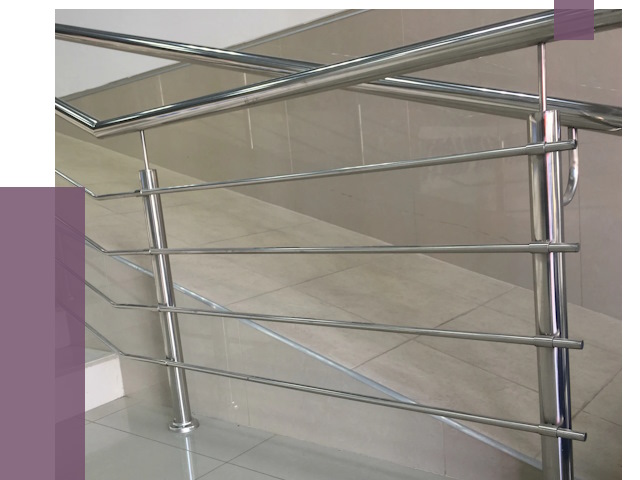 Изготовление поручней из нержавеющей стали в Георгиевске